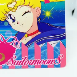 240 Sailor Moon Usagi Tsukino Sailor Moon Card S R SUPER BANDAI AMADA JAPAN - Image 5