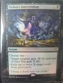 Erebos's Intervention FOIL X1 THB MTG Theros Beyond Death - Image 1