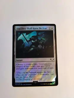 And They Shall Know No Fear (Surge Foil) W40K Foil - Image 1