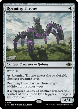 Roaming Throne (REGULAR) x1 - MTG The Lost Caverns of Ixalan LCI #258 - Image 1