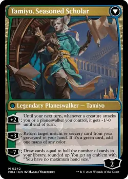 Tamiyo, Inquisitive Student [Modern Horizons 3 Prerelease Promos] Foil Near Min - Image 2