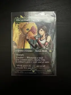 Tifa Lockhart (Borderless) (Chocobo Track Foil) Final Fantasy Foil - Image 1