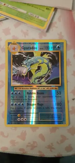 Gyarados XY - Evolutions #34 (2016) Reverse Holo M/NM Pokemon - Image 1