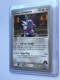 Pokemon TCG Team Magma's Zangoose World Championship Singles 23/95 - Image 2