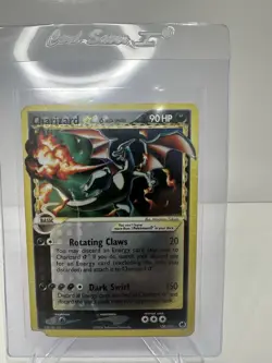 2006 Pokemon EX Dragon Frontiers Charizard GOLD STAR Holo 100/101 Delta Species - Image 1