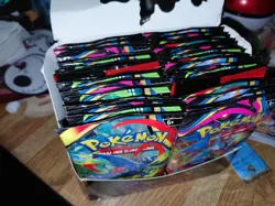 Pokemon Phantasmal Flames Sleeved Booster Packs Lot of 35 Random Artwork, Sealed - Image 1