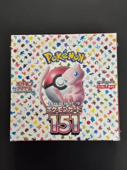 Pokemon TCG Japanese 2023 Scarlet & Violet 151 Booster Box New and Sealed - Image 1