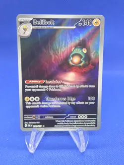 Pokemon SV03 Obsidian Flames Bellibolt 201/197 Illustration Rare IR NM - Image 1