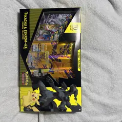 Pokemon TCG - Pikachu & Zekrom GX Premium Collection Box 3x Evolving New Sealed - Image 1