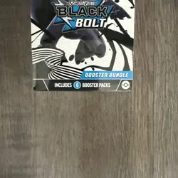 Pokemon Scarlet & Violet Black Bolt Booster Bundle (6 Packs) NEW SEALED - Image 2
