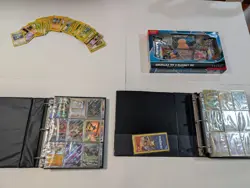Vintage Pokemon Collection Huge Binders Base Fossil Jungle - Image 1