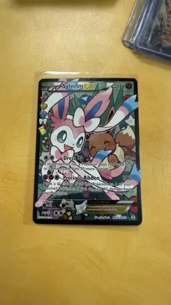 Pokemon Sylveon EX Full Art Holo Ultra Rare RC32/32 Generations - Image 1