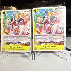 Bandai Gorgon Sisters x2 OP14-105 OP14 One Piece Card Game English - Image 1