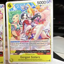Bandai Gorgon Sisters x2 OP14-105 OP14 One Piece Card Game English - Image 3