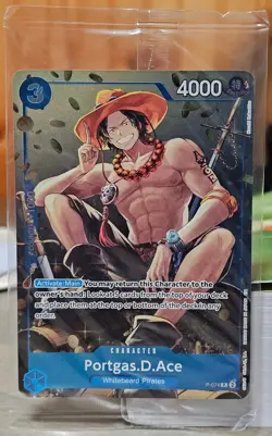 One Piece TCG: Portgas D. Ace P-074 Promo Tin Pack Set Vol. 2 Sealed English - Image 1