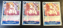 One Piece - Charlotte Pudding OP06-047 Rare - x3 - Image 1