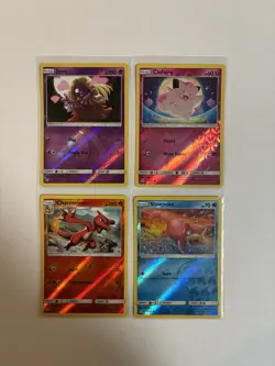 Pokemon 4 Card Reverse Holo Lot 2019, NM (Jynx, Clarfairy, Charmeleon, Slowpoke) - Image 1