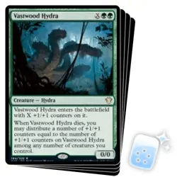 VASTWOOD HYDRA X4 Commander 2020 Magic MTG MINT CARD - Image 1