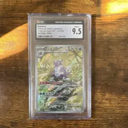 Pokemon Nidoking 174/165 Card 151 Art Rare Holo CGC 9.5 Japanese 2023 - Image 1