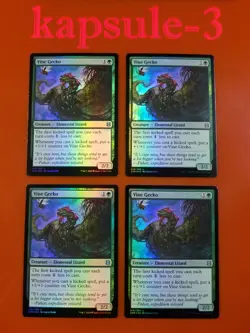 4x Vine Gecko | FOIL | Zendikar Rising | MTG MAGIC CARDS - Image 1