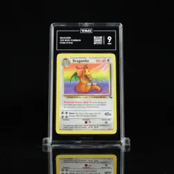 1999 Pokemon Fossil Set Unlimited Card WOTC #19/62 Dragonite TAG 9 L9903676 - Image 1