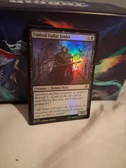 Umbral Collar Zealot -Foil - Edge of Eternities Uncommon Human Cleric EOE mtg NM - Image 2