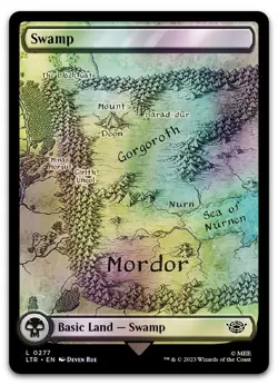 Swamp (0277) #277 (Foil) (NM) Lord of the Rings LTR Magic MTG - Image 1