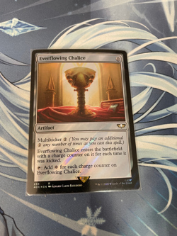 MTG - EVERFLOWING CHALICE - SURGE FOIL - RARE - NM - WARHAMMER 40K - Image 1