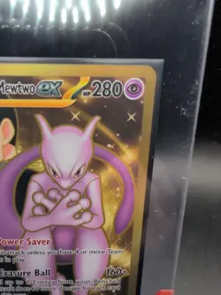 Pokemon Card Mewtwo ex 240/182 SV10 Destined Rivals Hyper Rare Near Mint - Image 4