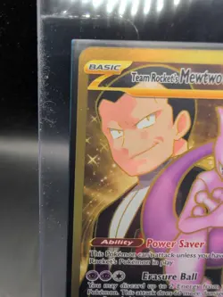 Pokemon Card Mewtwo ex 240/182 SV10 Destined Rivals Hyper Rare Near Mint - Image 5