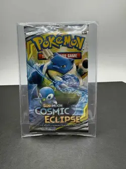 Pokemon Pokemon Cosmic Eclipse Booster Pack (Blastoise & Piplup Art) SPB-TS 112 - Image 1