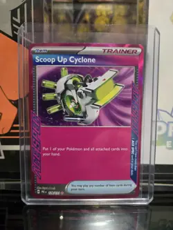 Scoop Up Cyclone 128/131 Acespec Trainer - Pokemon Prismatic Evolutions - NM/M - Image 1