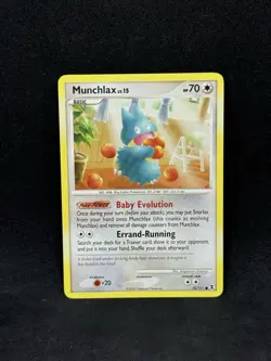 Pokemon Munchlax 70/111 Rising Rivals Common NM - Image 1