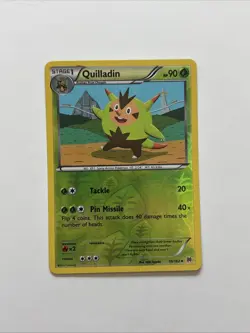 Quilladin 10/162 Rev Reverse Holo XY Breakthrough Pokemon NM - Image 1