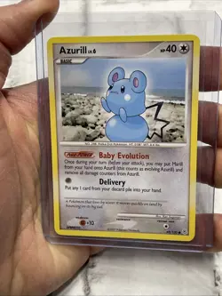 Pokemon TCG Azurill 69/130 2007 Diamond & Pearl Regular Common NM/MT Pokemon - Image 1