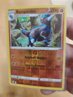Pokemon TCG Rampardos Reverse Holo 077/189 Nm - Image 1