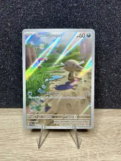 Paldean Wooper (102/094) IR~ Mint/NM Phantasmal Flames 2025 Full-Art Pokemon TCG - Image 1