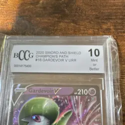 Pokemon Gardevoir V 16/73 Champion's Path Ultra Rare Holo BCCG 10 2020 - Image 2