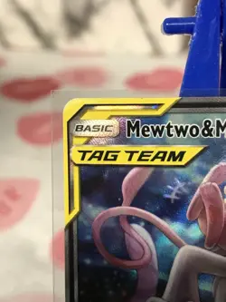 Pokemon TCG Mewtwo & Mew GX Tag Team Black Star Promo SM191 MP/LP Rare Free Ship - Image 4