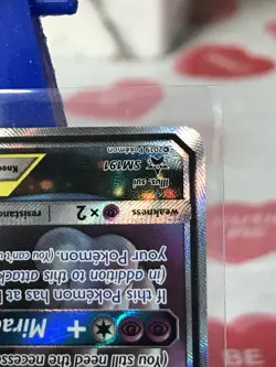 Pokemon TCG Mewtwo & Mew GX Tag Team Black Star Promo SM191 MP/LP Rare Free Ship - Image 5