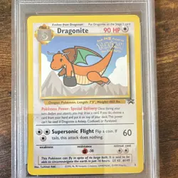 Pokemon 1999 Dragonite Movie Promo 05/53 Wotc Promo Regular PSA 8 - Image 2