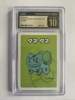 Bisasam Pokemon Karte | CGC Pristine 10 | Old Maid | Chase | Pokemon TCG | JP - Image 1
