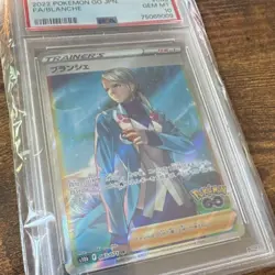 Pokemon Blanche 083/071 Pokemon GO Super Rare Full Art Holo PSA 10 Japanese 2022 - Image 3