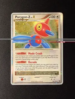 Pokemon TCG Porygon-Z LV.X 100/100 Majestic Dawn Ultra Rare Holo 130 HP 2008 - Image 1