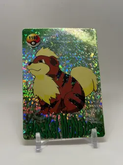 Pokemon Pocket Monsters 90’s Vending Prism Sticker #1180 Growlithe - Image 4