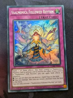 Vaalmonica Followed Rhythm VASM-EN039 Super Rare YuGiOh TCG Card - Image 1