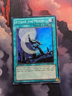Yugioh Attack the Moon ABYR-EN089 Super Rare 1st Edition - Image 1