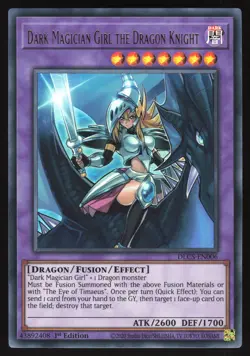 Dark Magician Girl the Dragon Knight - DLCS-EN006 - Ultra Rare - Yugioh - Image 1