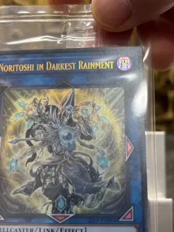 Yugioh Card English Noritoshi In Darkest Rainment 2019-EN004 WCS Sealed New JP - Image 5