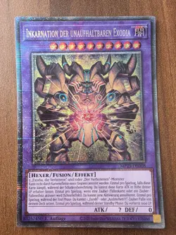 Yu-Gi-Oh! MP25-DE008 Inkarnation der unaufhaltbaren Exodia Starlight Rare NM - Image 1